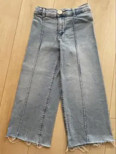 ライトブルー ウエストゴム デニムパンツ （110cm）