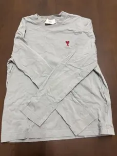 AMI PARIS アミパリス ロングTシャツ ワンポイント ハートロゴ メンズのサムネイル