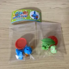 ポケモン チョコエッグ チコリータ ミズゴロウ 旅立ちの3匹