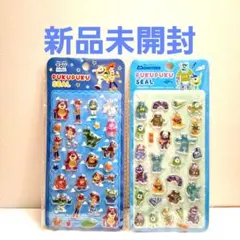 ディズニー トイストーリー モンスターズインク ぷくぷくシール サリー ウッディ