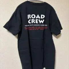 ヘインズROAD CREW & JESUS TRUTH Tシャツ ブラック