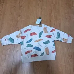 車柄トレーナー 80cm