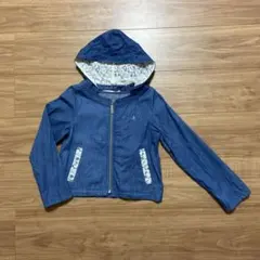 ポンポネットpomponetteフード付きジャケット 120〜130cm