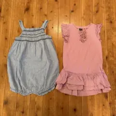 babyGap H&M ロンパース2枚セット 90 100