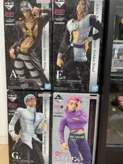 ジョジョの奇妙な冒険　一番くじ　GOLDEN WIND -HITMAN TEAM