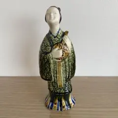 中国 林乃河作 苗家錦綉 陶器 石湾窯人物 送料込み251114 - メルカリ