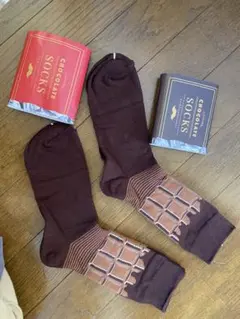 LUZunderwear チョコレートソックス 2足セット バレンタイン ギフト