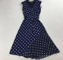 ラルフローレン　水玉カシュクールワンピース