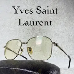 12KGF　Yves Saint Laurent　メガネ　ゴールドフレーム