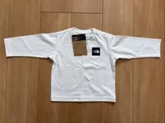 THE NORTH FACE ベビー ロンT 白 80cm