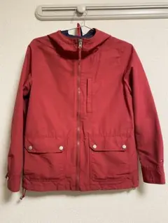 春　TOMMY マウンテンパーカー レッド