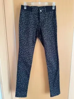 ヒョウ柄 ストレッチパンツ★美品‼️M 即購入禁止