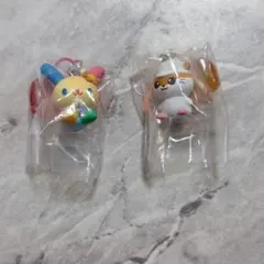 サンリオキャラクターズ カラともマスコット コロコロクリリン ウサハナ