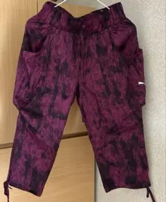 Puma トレーニングパンツ 紫と黒