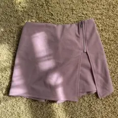 ✳︎SHEIN✳︎ピンクのジッパー付きスカート風ハーフパンツ