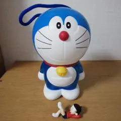 ドラえもん 貯金箱 フィギュア付き