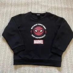 スパイダーマン トレーナー 黒 130cm~ MARVELのサムネイル