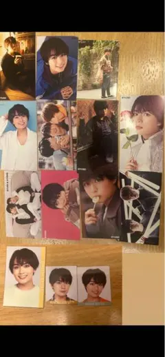 Myojo付録データカード・厚紙カート 大西流星