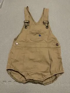 POLO Baby ベージュオーバーオール 80