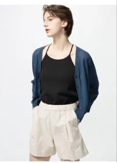 UNIQLO❁⃘*.゜クレープジャージーブラキャミソールSサイズ2枚セット