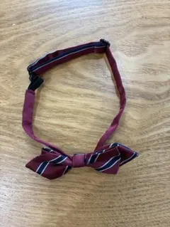 キッズ 蝶ネクタイボルドーストライプ男の子フォーマル 結婚式 七五三入学式卒園式