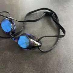 SWANS スイミングゴーグル ブルーレンズ