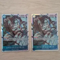 【ワンピースカードゲーム】 受け継がれる意思 SR 白ひげ セット