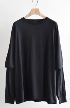●新品【comoli】26aw THINコットンレイヤードTシャツ サイズ3のサムネイル
