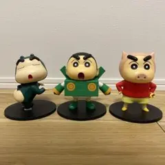 クレヨンしんちゃん　コスプレしんちゃん　フィギュア　3体セット