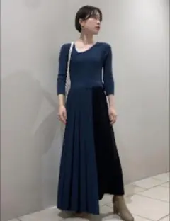 【最終値下げ】フレイアイディー　ニット　ロングワンピース