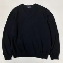 BROOKS BROTHERS 346 ストレッチ ウール Vネックニット