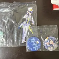 プロセカ　KAITO アクリルスタンドとバッジ2個セット