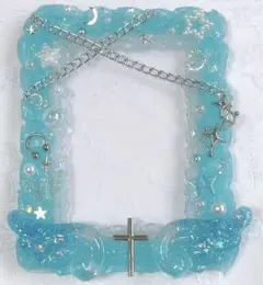 硬質ケースデコ ホイップデコ 青緑 ミントグリーン B8