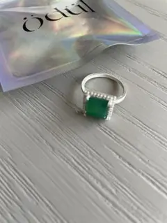 odulオジュール モアサナイト/GOLD NECKT IE PAVE RING - メルカリ
