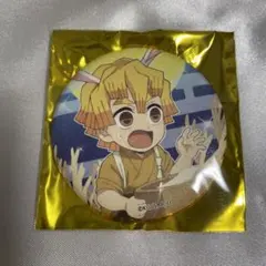 鬼滅の刃　お月見　ランダム和紙風缶バッジ　我妻善逸