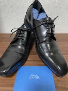 【美品】BENIR(ベニル)　ドレス、ウエディングシューズ　革靴　ブラック 公式】BENIR（ベニル） │ ウェディング・ブライダルシューズ