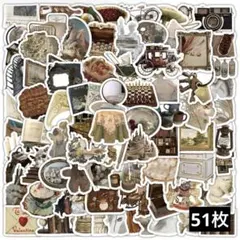 975S　ステッカー　お裾分け　フレークシール　海外　防水　韓国　雑貨　かわいい