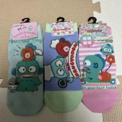 新品　ハンギョドン　サンリオソックス 3足セット 23〜25cm