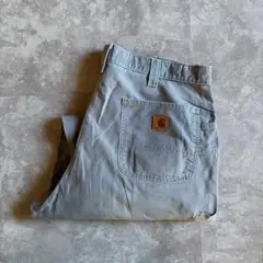 Carhartt ペインターパンツ グレー W40 L32 ワイド 極太 ルーズ