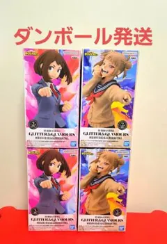 ヒロアカ　フィギュア　麗日お茶子 トガヒミコ 2種4体セット