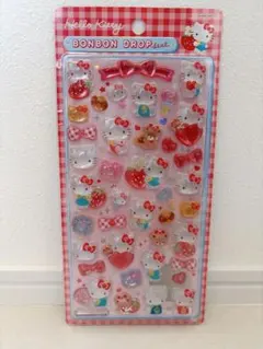 正規品　ボンボンドロップシール　ハローキティ　赤