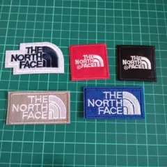 THE NORTH FACE 刺繍ワッペン 5点セット