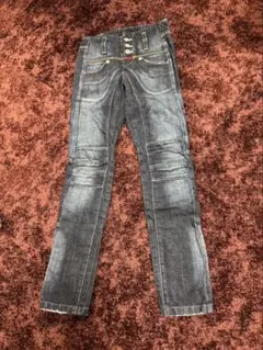 スリムフィット ダークブルーデニム