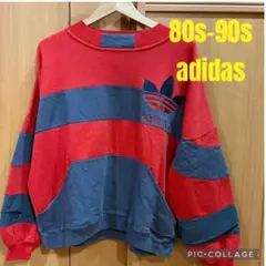 80s 90s VINTAGE adidas スウェット　トレフォイル　雰囲気◎