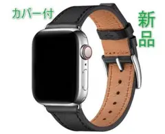 [新品] 黒/シルバー apple watch バンド 42,44,45mm