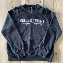 SISTER JENNI ブラック トレーナー 140cm