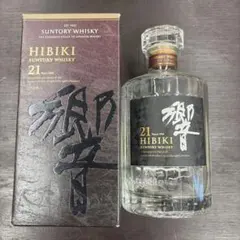 HIBIKI 21年 ウイスキー 空き箱＆空き瓶 - メルカリ