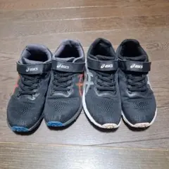 asics キッズスニーカー ブラック