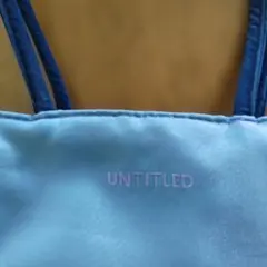 UNTITLED 薄青 ミニトートバッグのサムネイル