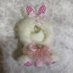 ぬいぐるみ ぬい服 ピンク うさぎ